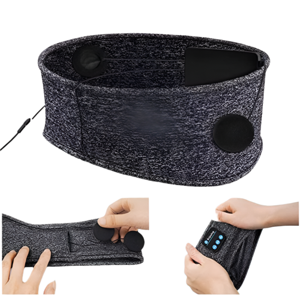 Bluetooth Sleep Mask for Deep Relaxation – Ergonomic, Noise-Blocking, and Soft Fabric 7
