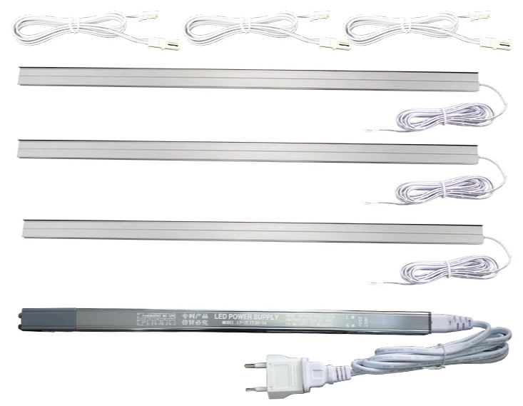 Invisible LED Shelf Lighting – Slim 12V Warm White and Cool White Strip Light for Modern Interiors 14