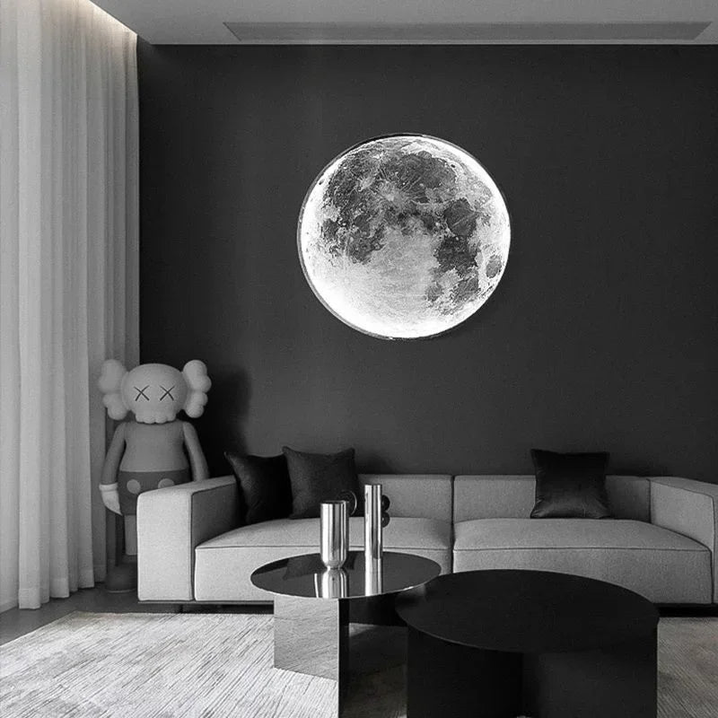 Slim LED Wall Light with Dimmable Function and Remote Control – Modern Iron Design 5