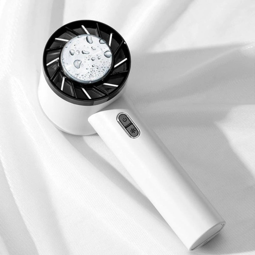 Rechargeable Portable Fan with Turbo Airflow – Hand Held Battery Operated Personal Fan, 3 Speed, Ultra-Compact Design 3