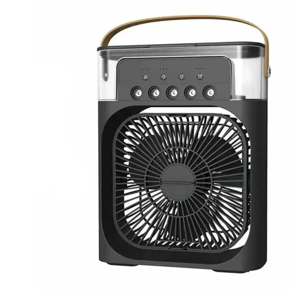 Compact Personal Air Cooler with LED Lighting – Portable USB Powered Air Conditioner 7