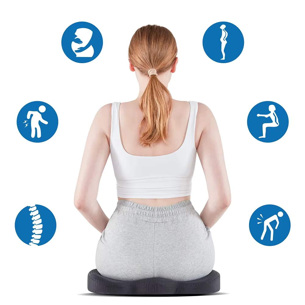Advanced Orthopedic Seat Cushion for Pain Relief and Comfort – Ergonomic Design for Office and Travel 3