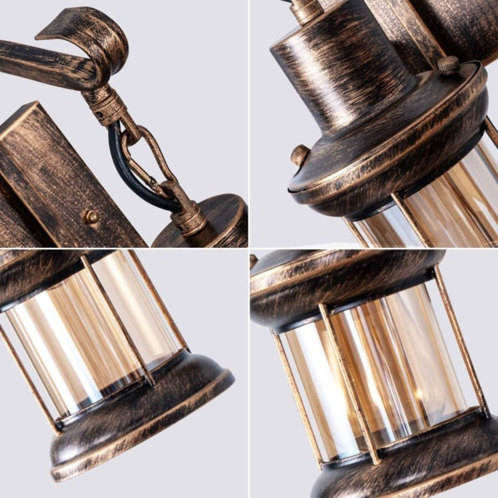 Industrial Farmhouse Style Wall Light Fixture – Vintage Charm with Soft Ambient Lighting 4