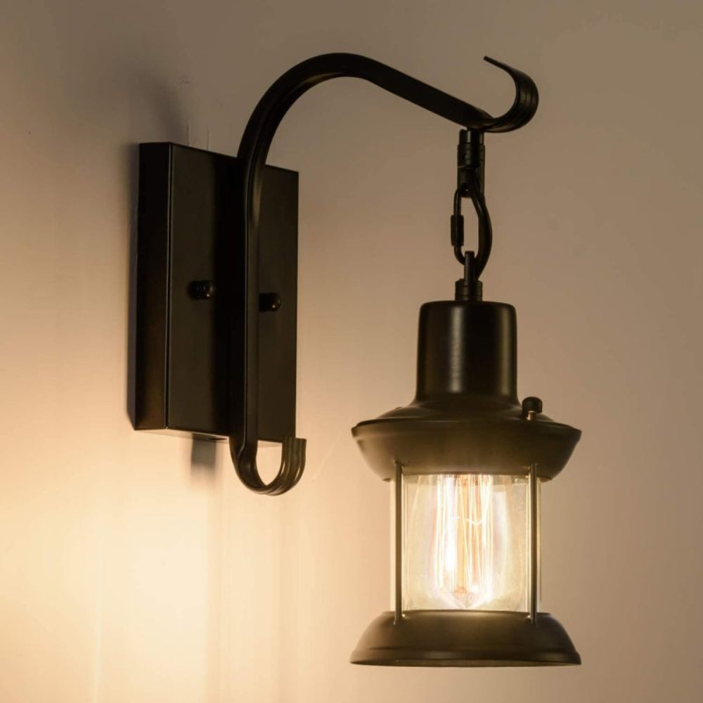 Industrial Farmhouse Style Wall Light Fixture – Vintage Charm with Soft Ambient Lighting 5