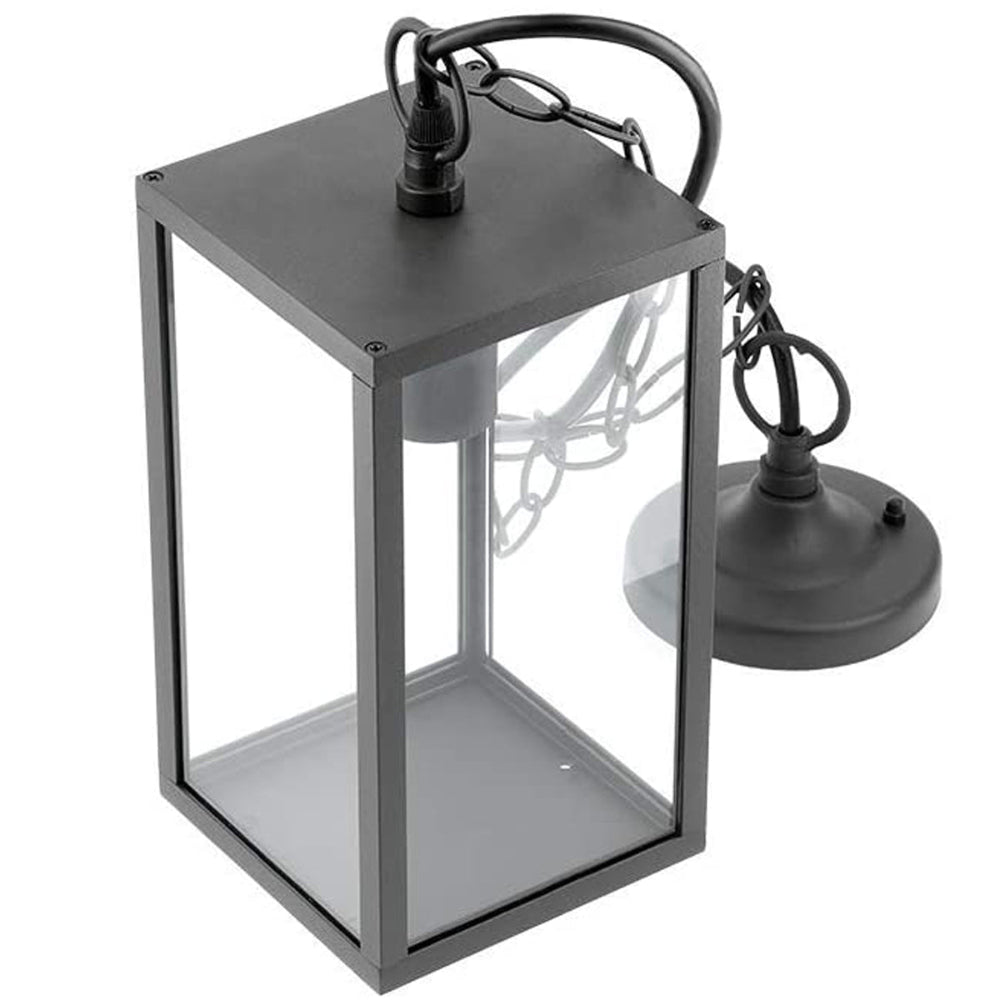 Contemporary Black Aluminum Pendant Light – Indoor and Outdoor Use, IP54 Weather Resistant 2