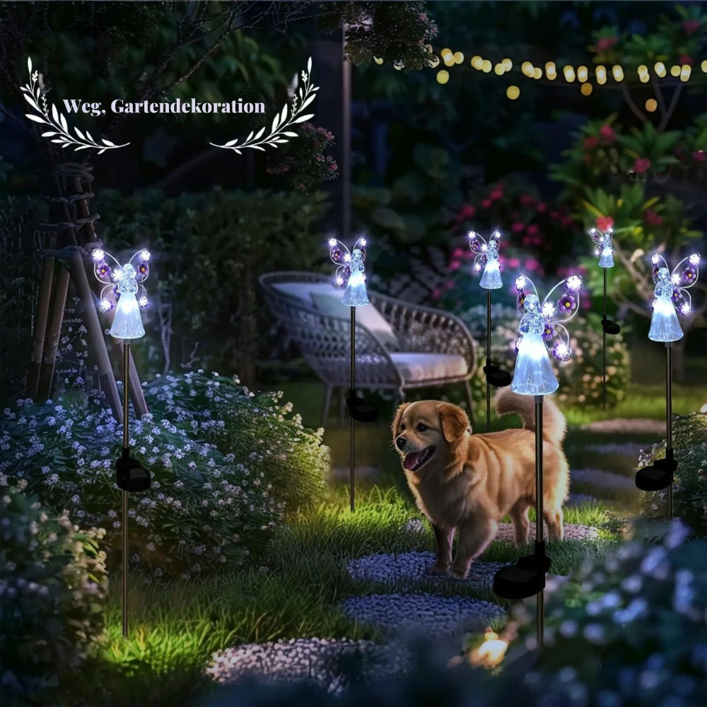 Solar-Powered Angel Light for Gardens and Memorials – Waterproof LED Decorative Lamp 6