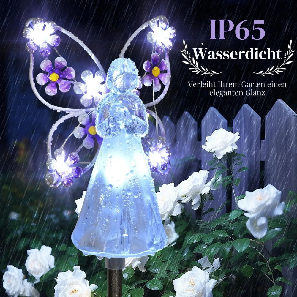 Solar-Powered Angel Light for Gardens and Memorials – Waterproof LED Decorative Lamp 5
