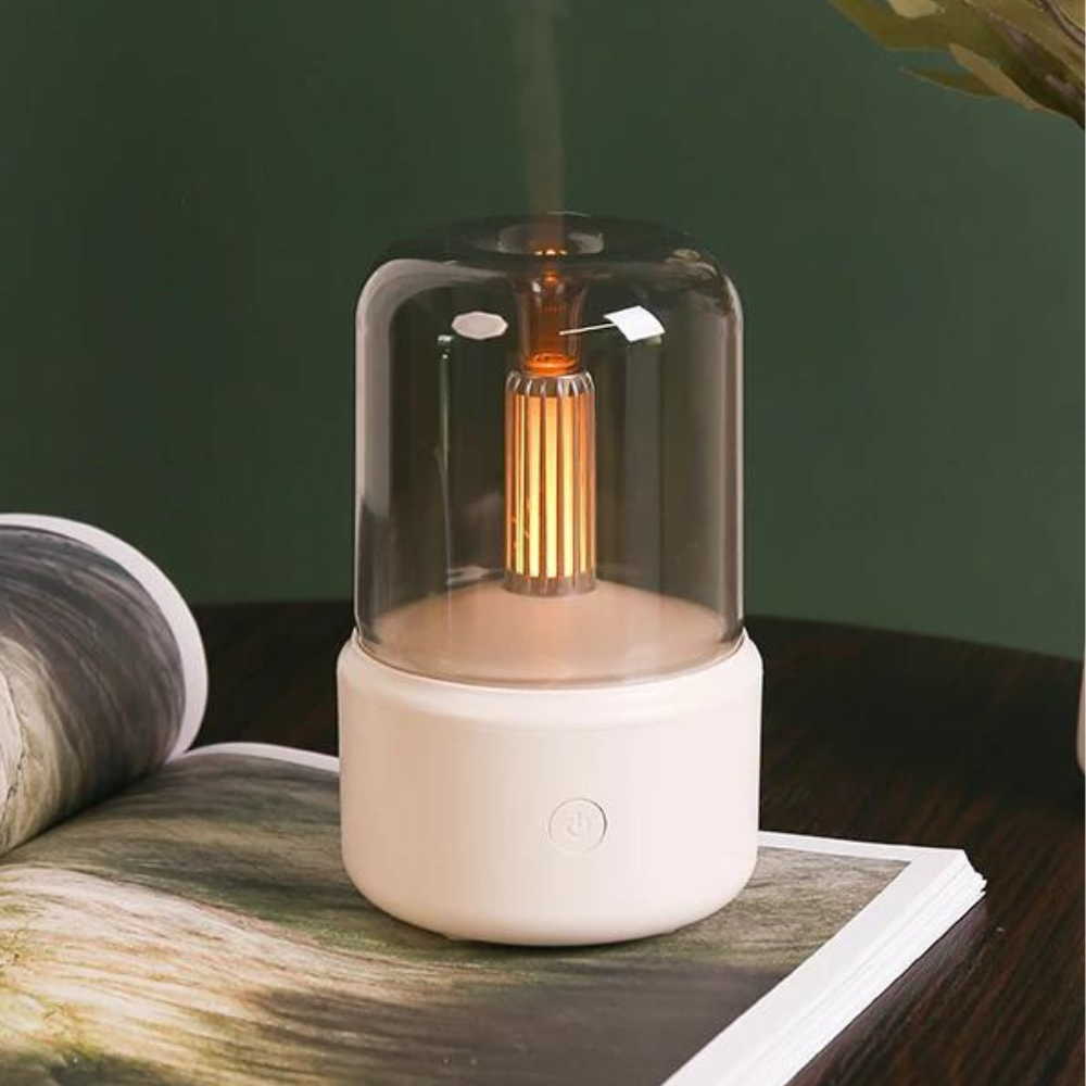 Portable Mini Aroma Diffuser with Night Light – Compact Essential Oil Diffuser for Stress Relief 2