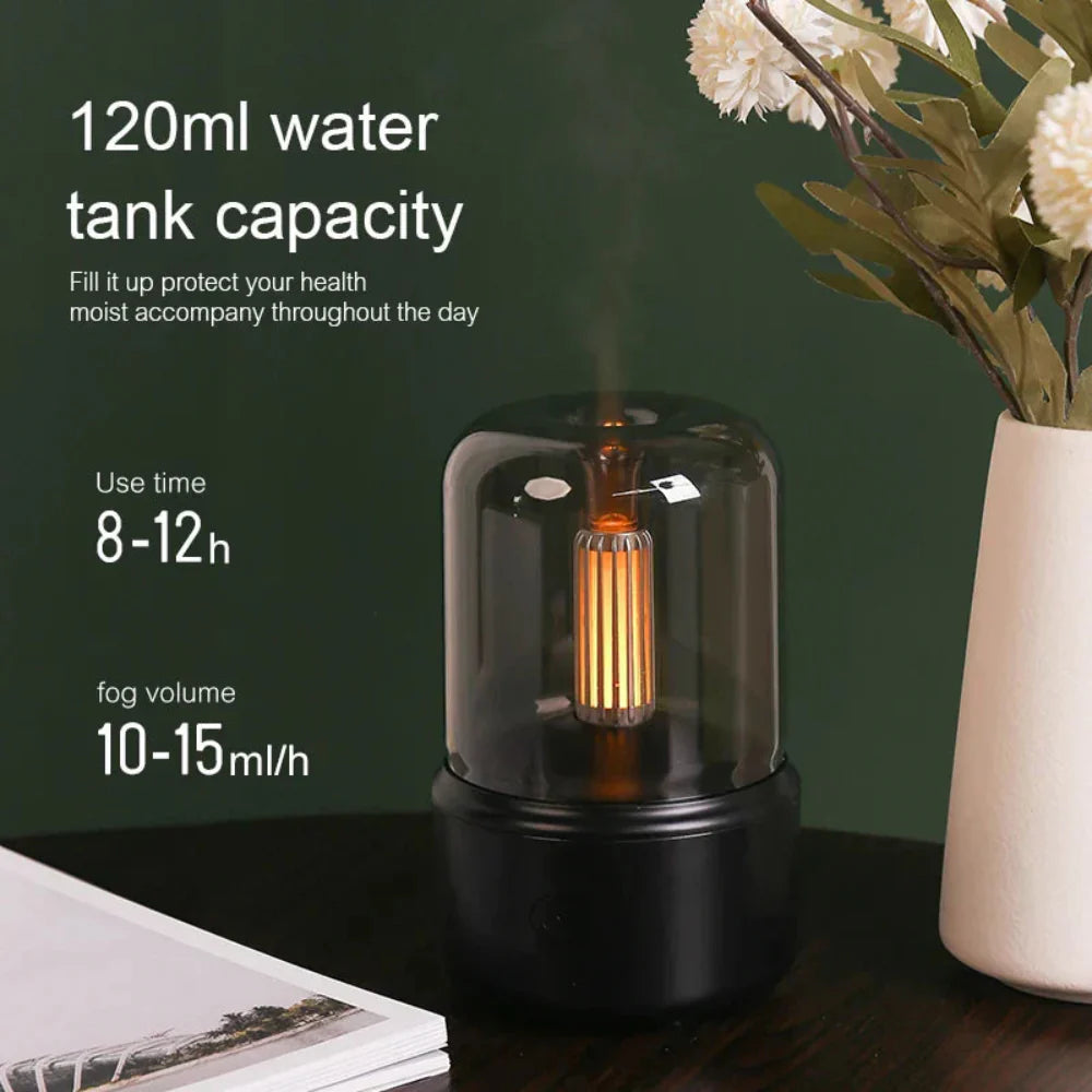 Portable Mini Aroma Diffuser with Night Light – Compact Essential Oil Diffuser for Stress Relief 5