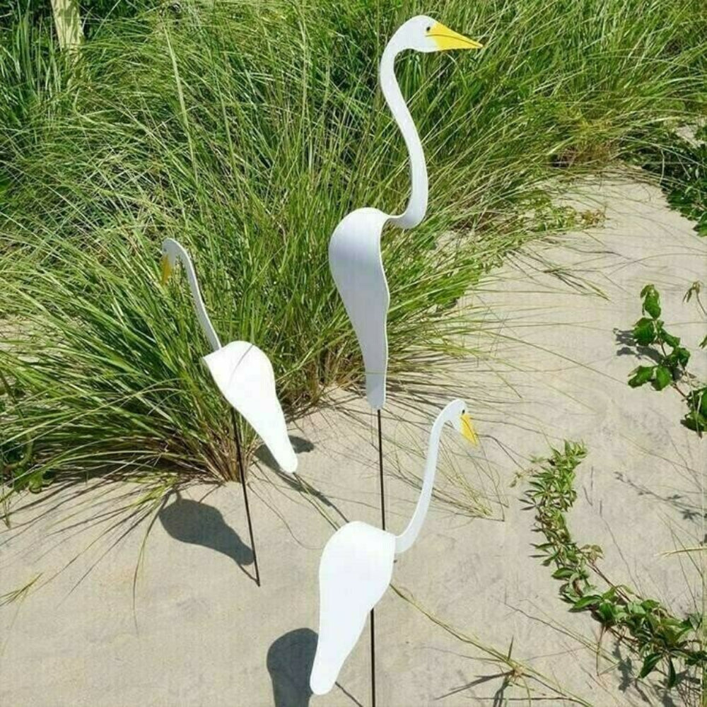 Metal Bird Spinner Garden Sculpture – Weather-Resistant Outdoor Decor for Patios and Gardens 8