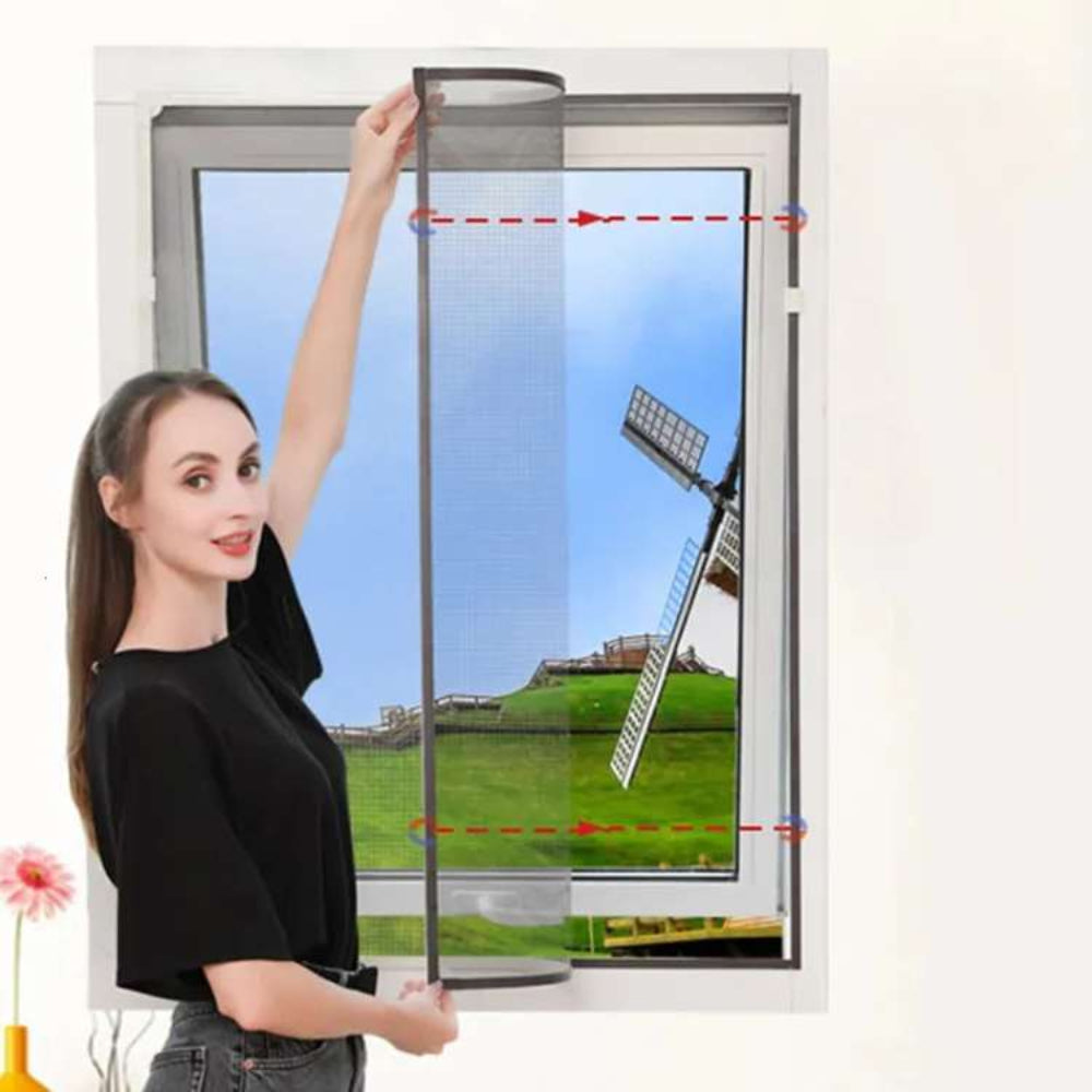 Magnetic Insect Screen for Windows – Easy Installation, Reusable, and Chemical-Free 3