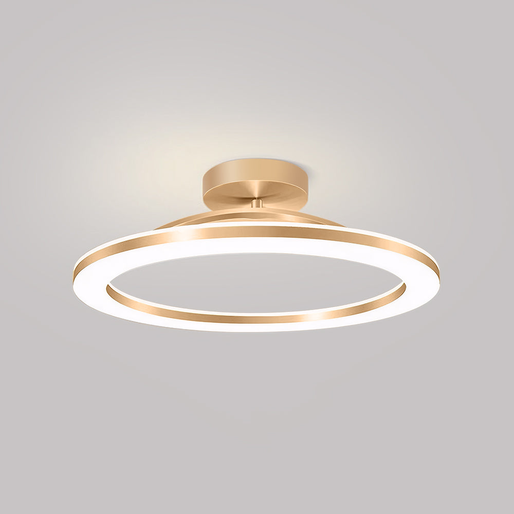 Modern LED Flush Mount Ceiling Light Fixture – Sleek Iron Design for Hallways and Bedrooms 12
