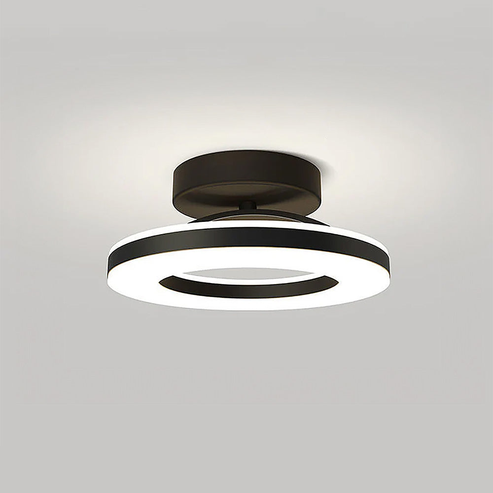 Modern LED Flush Mount Ceiling Light Fixture – Sleek Iron Design for Hallways and Bedrooms 19