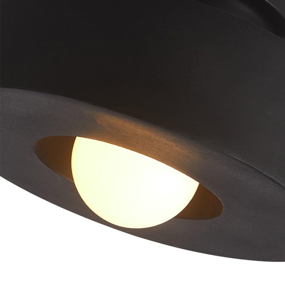 Scandinavian Ceramic Flush Mount Ceiling Light – Modern Cylindrical Design in Multiple Colors 12