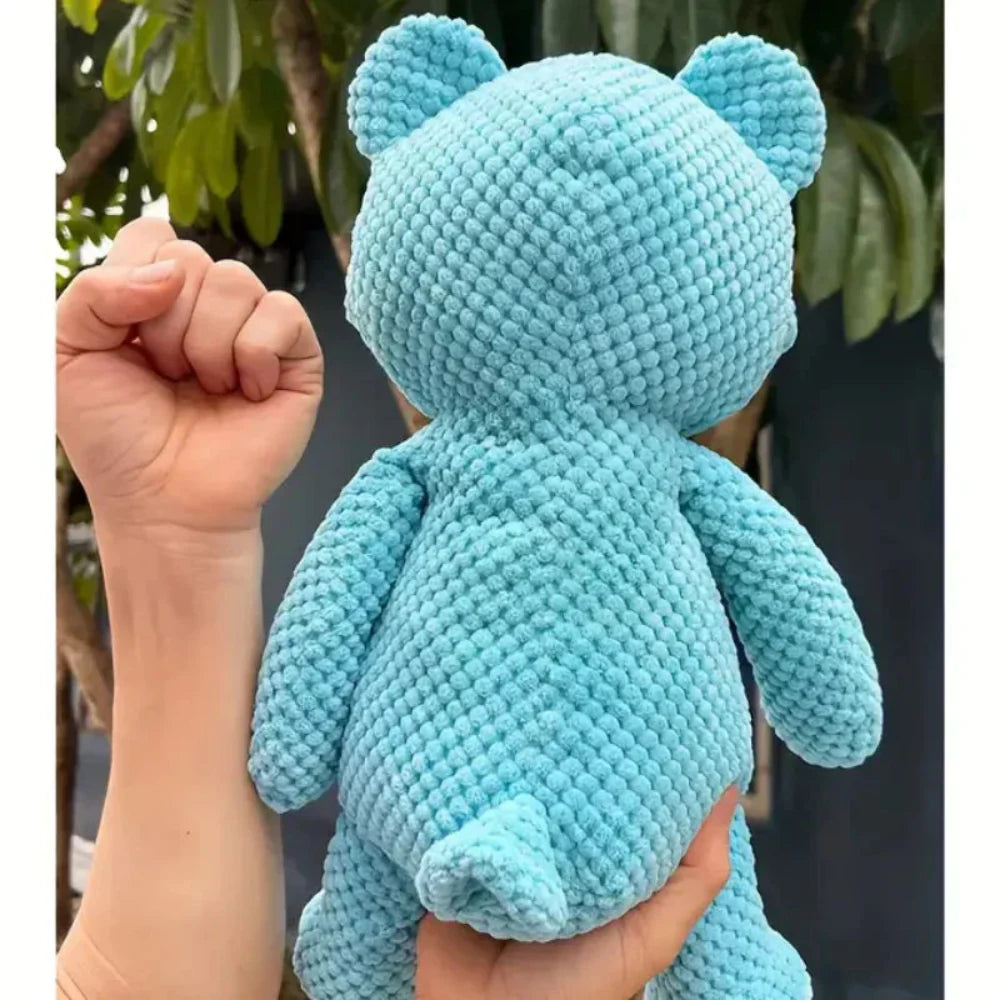 Plush Dog Toy for Aggressive Chewers – Chewlax Comfort Bear with Reinforced Seams 9