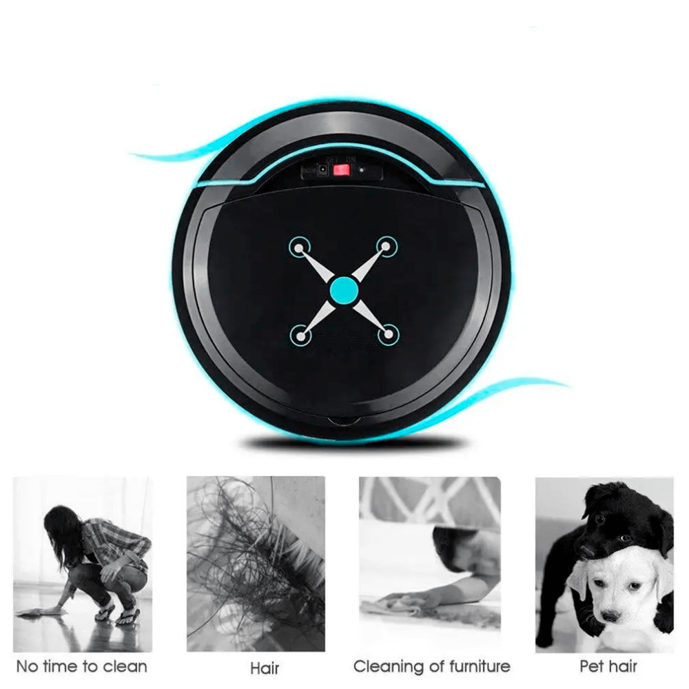 Intelligent 2-in-1 Vacuum and Mop Robot with Smart Navigation and App Control 4