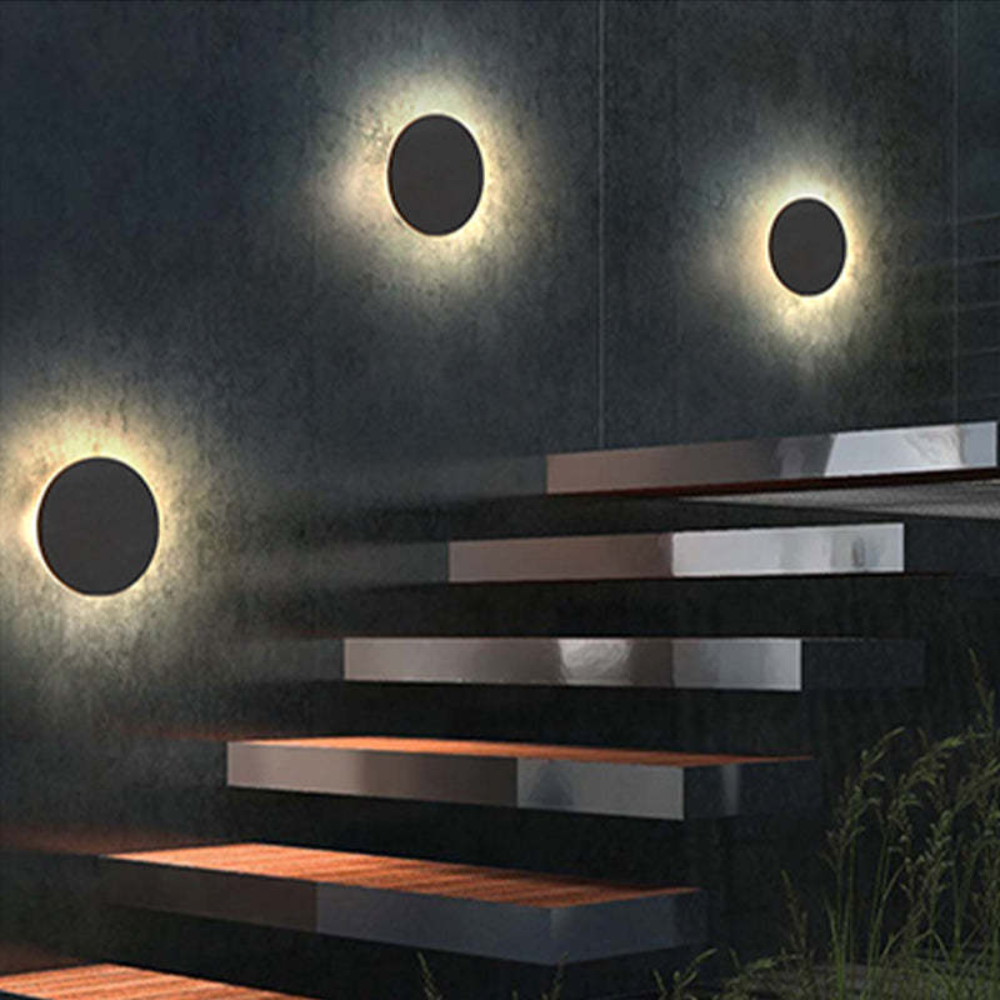 Outdoor Wall Light - Modern Minimalist LED Sconce, Weatherproof IP65, Round & Square Options for Patios and Entrances 7