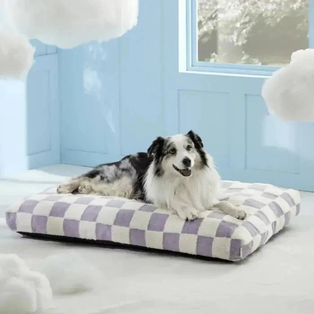 Orthopedic Dog Bed with Waterproof Liner and Plush Sherpa Cover – Indoor/Outdoor Use, Removable Washable Cover, Multiple Sizes 3