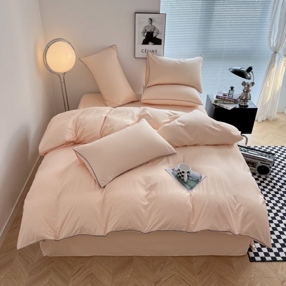 Ultra-Soft Reversible Bed Sheet Set – Luxurious Comfort for All Seasons 4