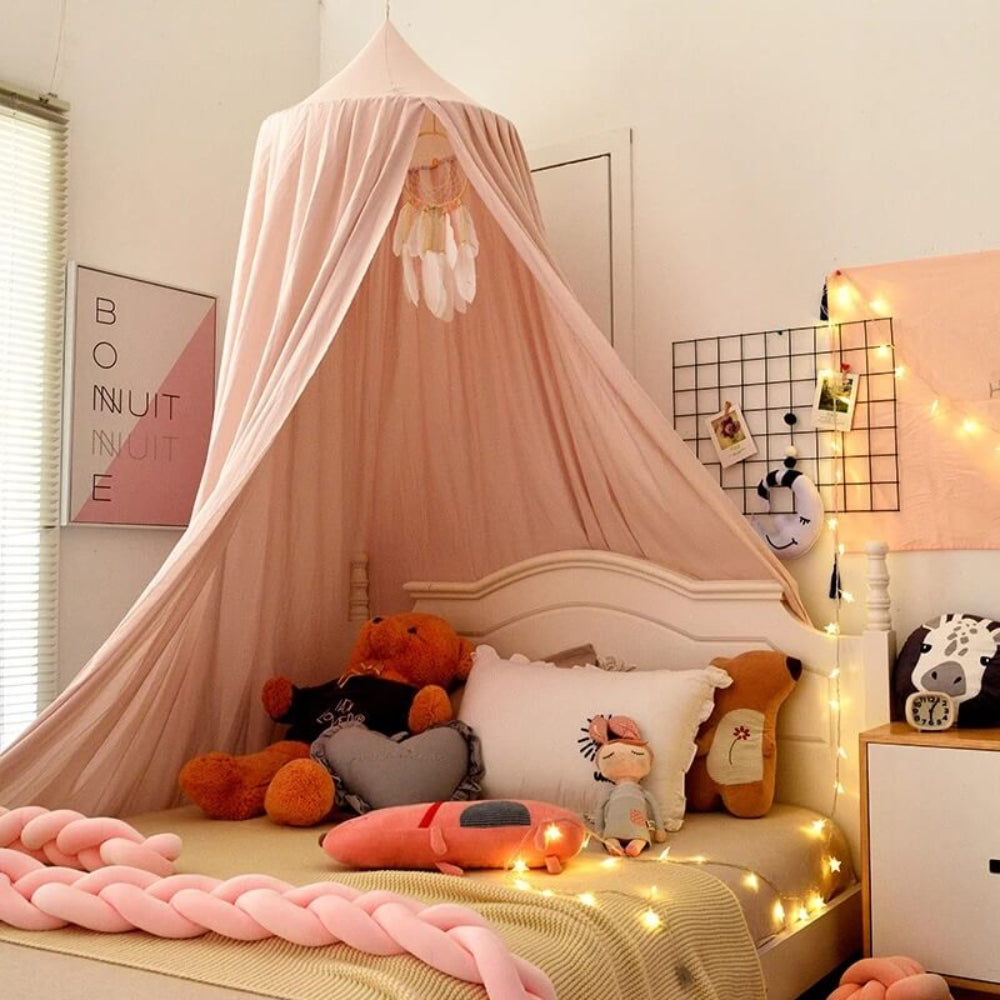 Soft Hanging Canopy for Kids' Room - Dreamveil Bed Canopy for Cozy Reading and Play Area 4