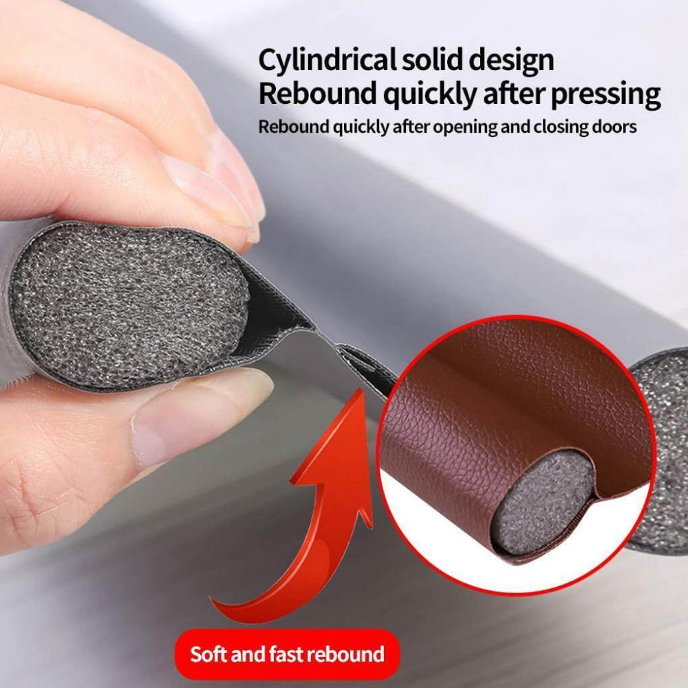 Dual-Sided Door Draft Stopper with Adjustable Foam Tubes – Effective Insulation Against Drafts, Dust, and Noise 4