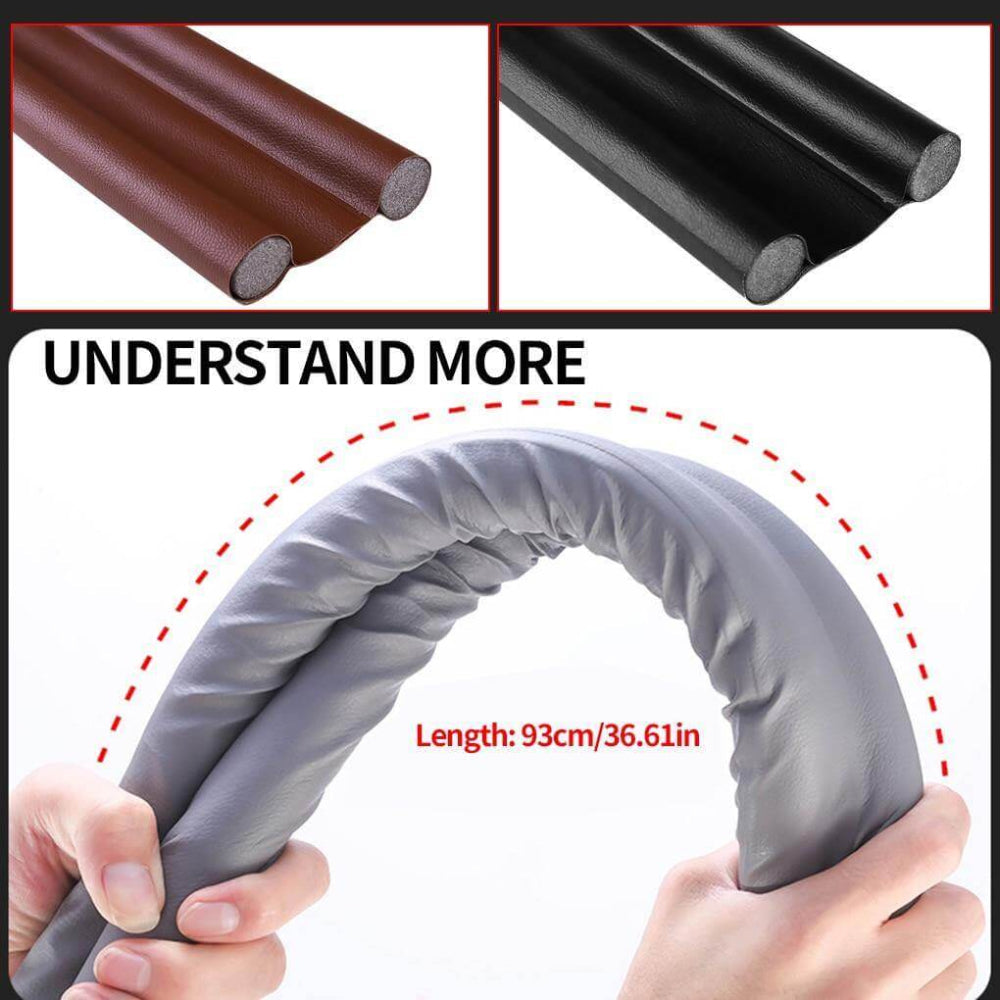 Dual-Sided Door Draft Stopper with Adjustable Foam Tubes – Effective Insulation Against Drafts, Dust, and Noise 5