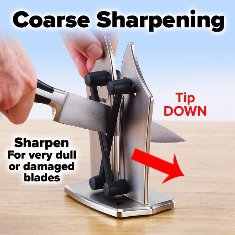 Professional Knife Sharpener with Tungsten Carbide Surface – Compact and Durable for All Blade Types 4