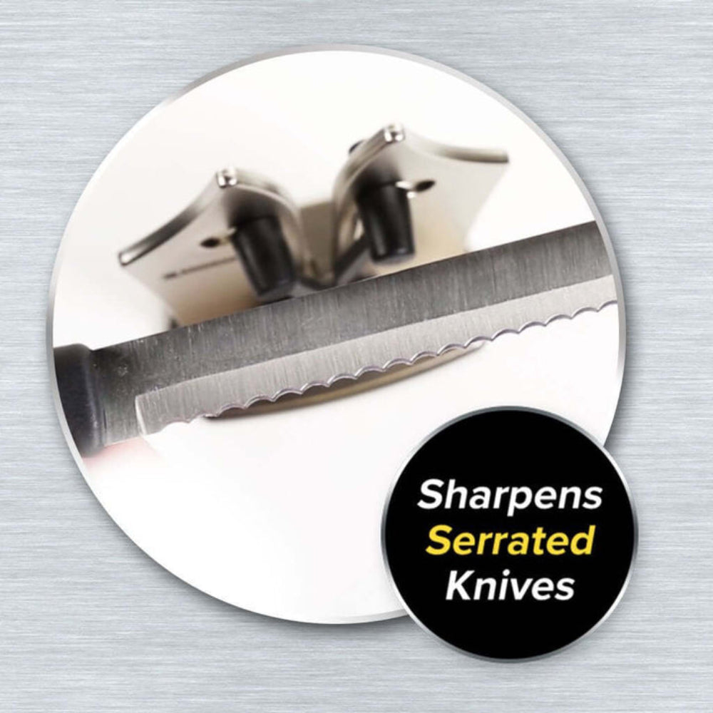 Professional Knife Sharpener with Tungsten Carbide Surface – Compact and Durable for All Blade Types 5