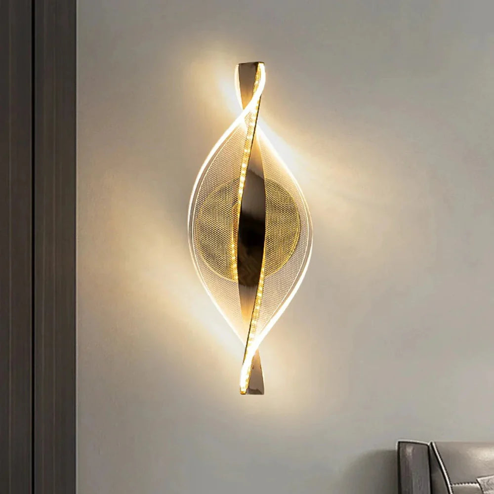 Luxurious LED Wall Light with Acrylic Design – Modern Home Lighting Fixture 2