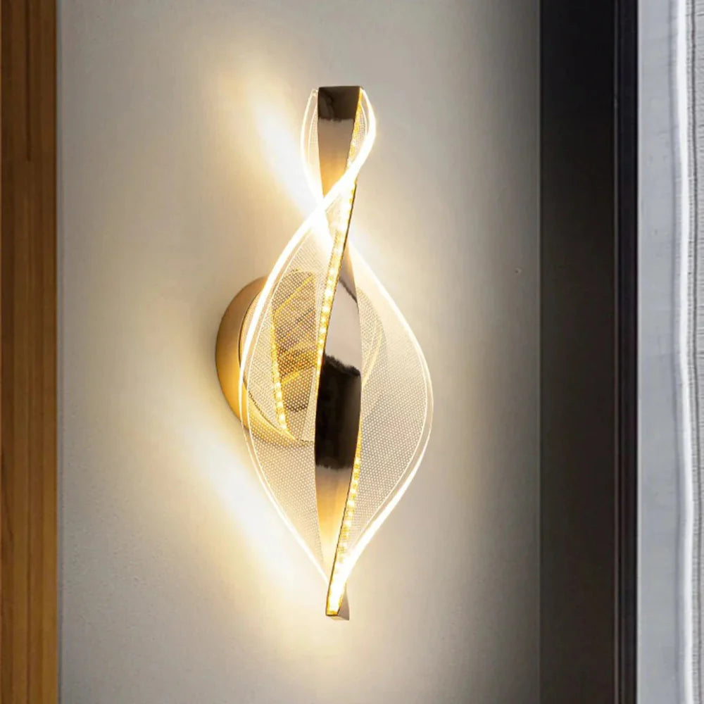 Luxurious LED Wall Light with Acrylic Design – Modern Home Lighting Fixture 7