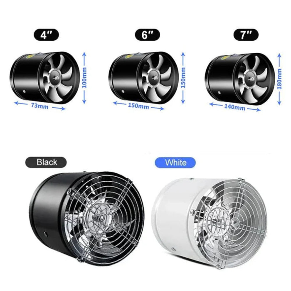 Powerful and Quiet Ventilation Fan - Compact Design for Efficient Air Circulation 6