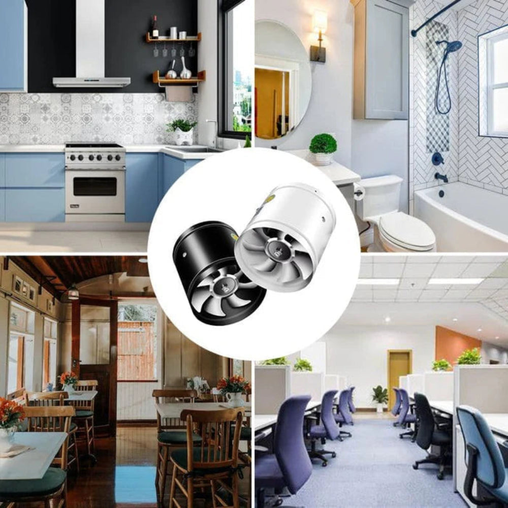 Powerful and Quiet Ventilation Fan - Compact Design for Efficient Air Circulation 8