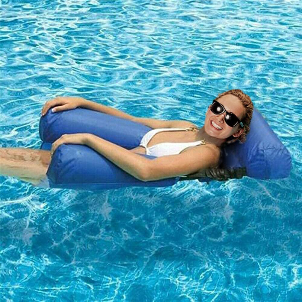 Inflatable Pool Float Chair with Backrest – Comfortable and Portable Water Lounge 5