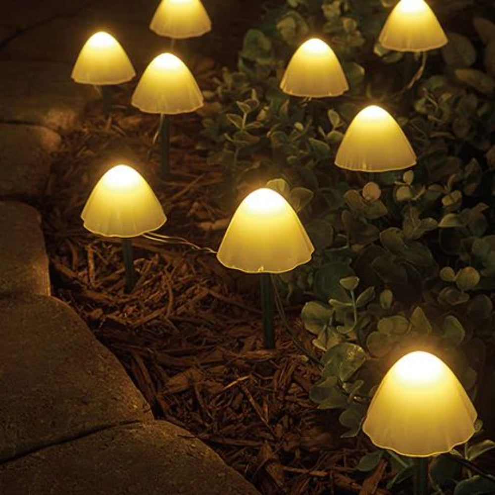 Solar Mushroom Garden Lights – Weatherproof LED Decorative Lighting for Outdoor Spaces 2