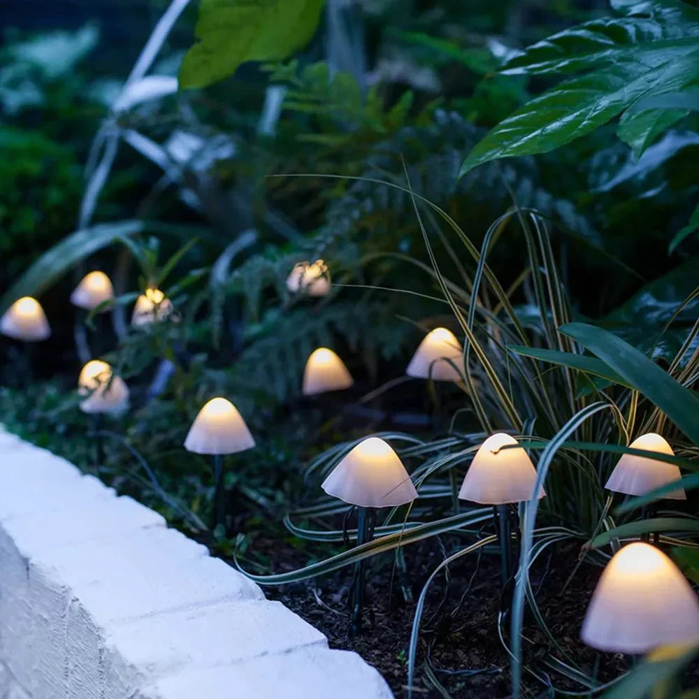 Solar Mushroom Garden Lights – Weatherproof LED Decorative Lighting for Outdoor Spaces 3