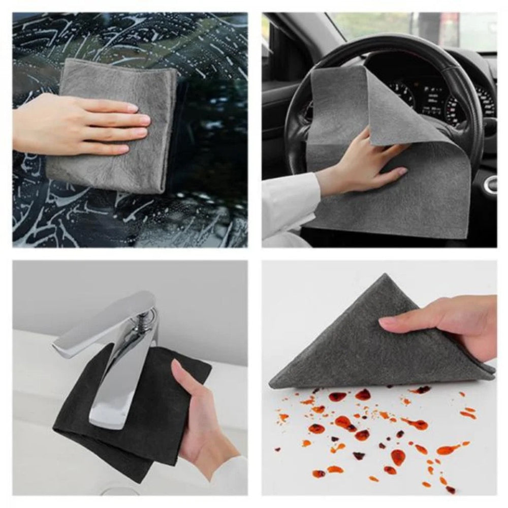 Ultra-Fine Microfiber Cleaning Cloth for Glass and Surfaces – Streak-Free, Chemical-Free Cleaning 3