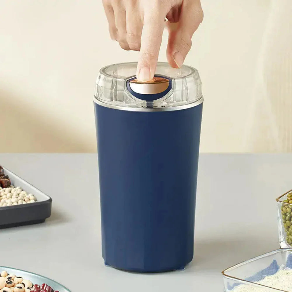Electric Spice Grinder with Stainless Steel Blade and USB Rechargeable – Compact and Transparent Design 4