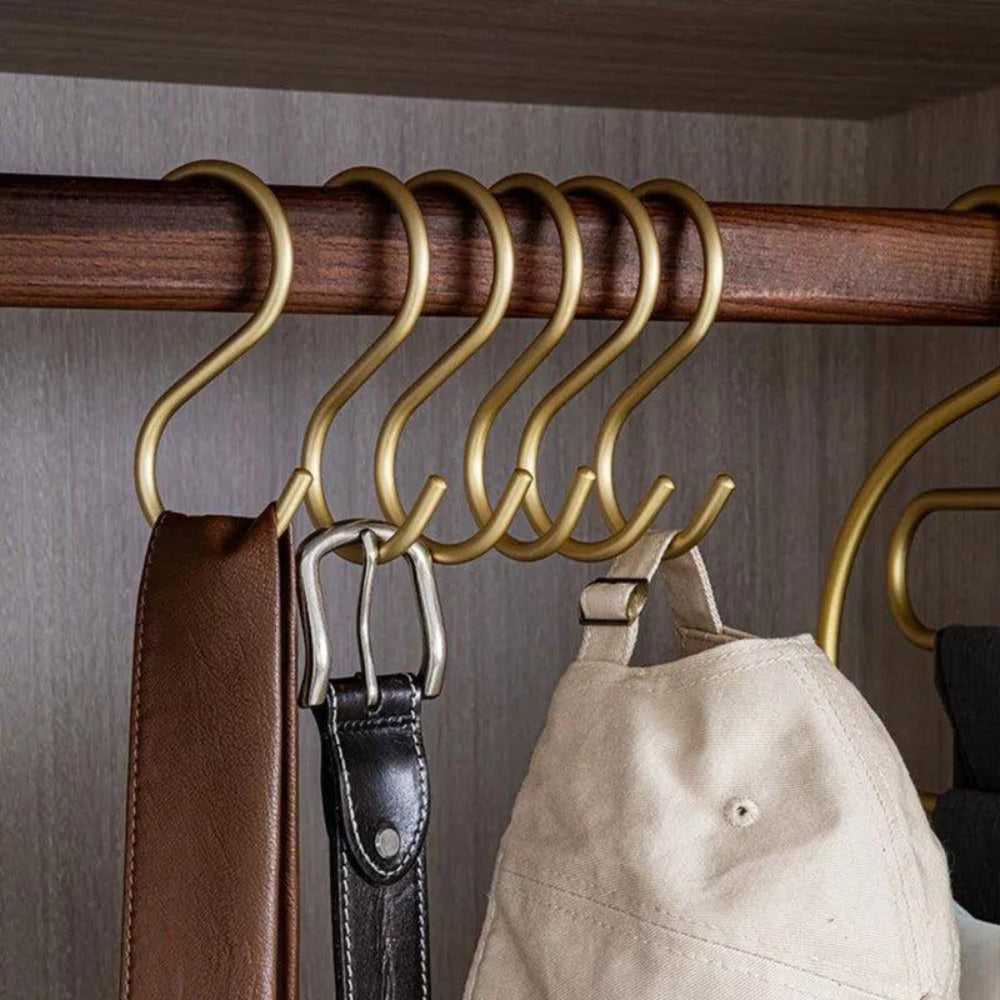 Elegant Metal Hangers with Small Hooks – Space-Saving Design for Shirts and Blouses 5