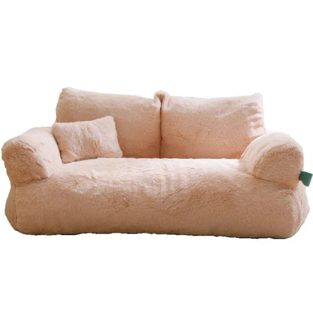 Orthopedic Pet Sofa with Removable Cover and Waterproof Base – Plush Comfort for Dogs and Cats 8