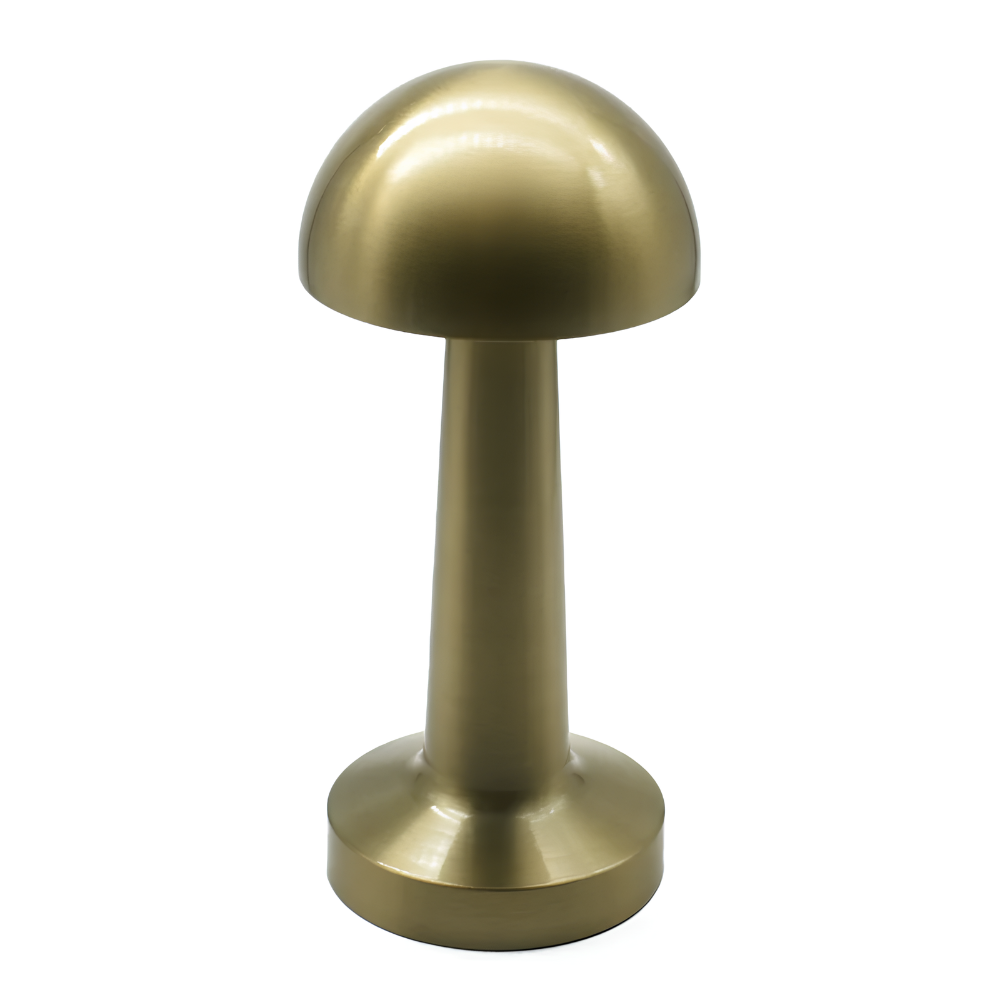 Cordless Mushroom Dome Table Lamp – Portable LED Bedside Lamp with USB-C Charging, Warm Light, and Touch Dimming 3
