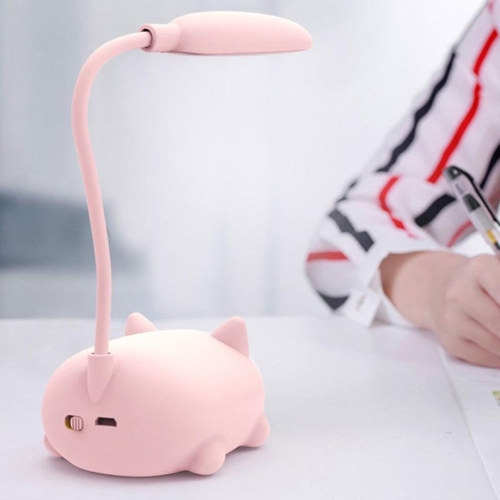 Mini LED Desk Lamp with Cat Design – Compact and Functional Lighting for Home or Office 5