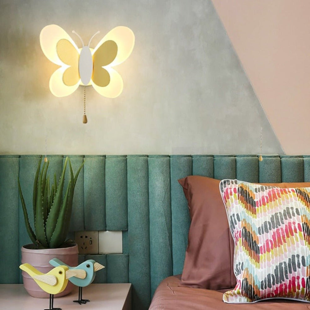 LED Butterfly Wall Light – Elegant Design for Soft Ambient Lighting 7