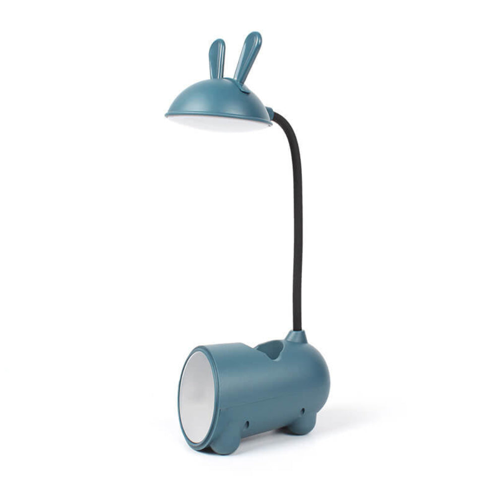 LED Desk Lamp with Touch Control, Adjustable Brightness, Flexible Gooseneck and Built-in Pen Holder, USB Powered 13