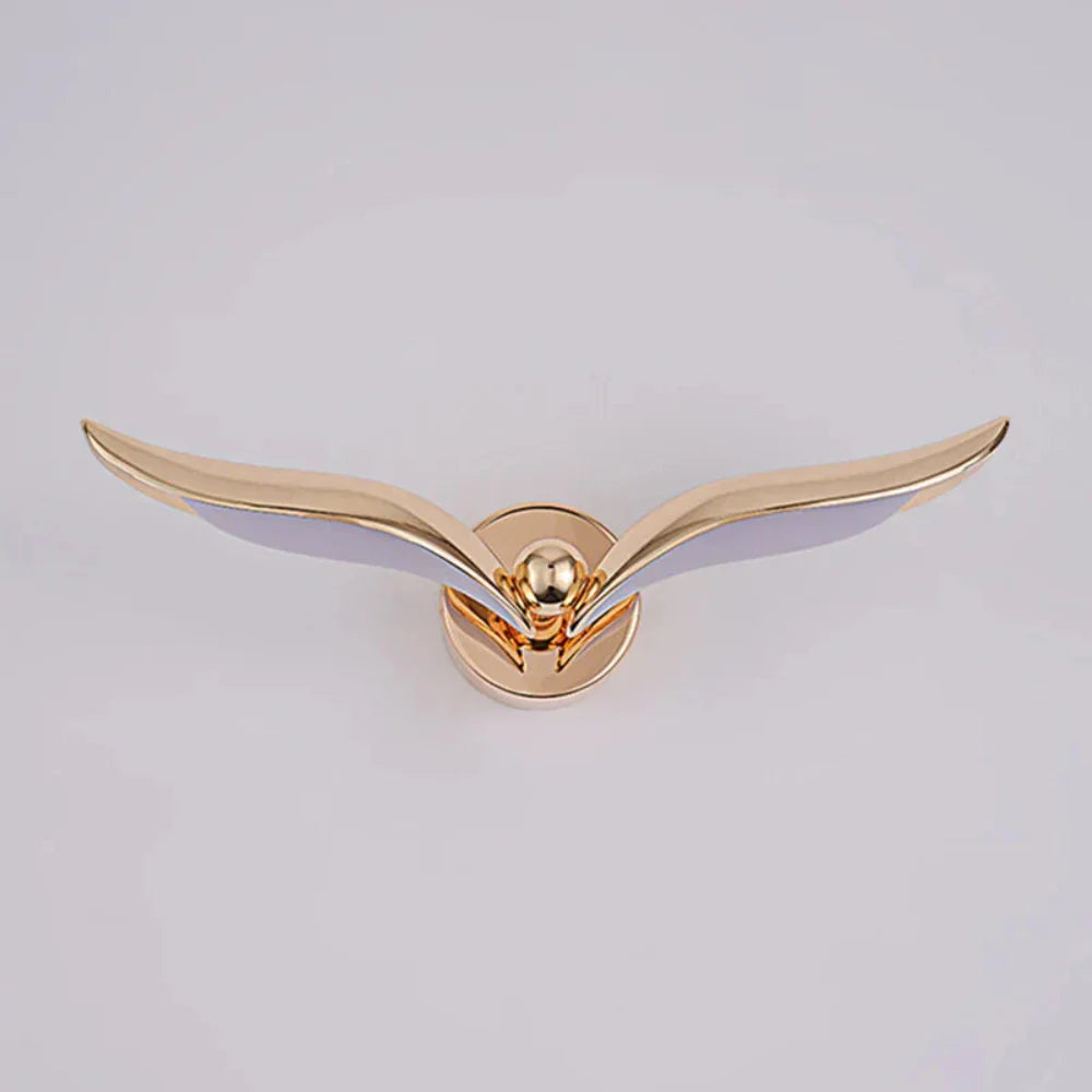 LED Wall Light in Seagull Design – Artistic Ambient Lighting with Warm Glow 5