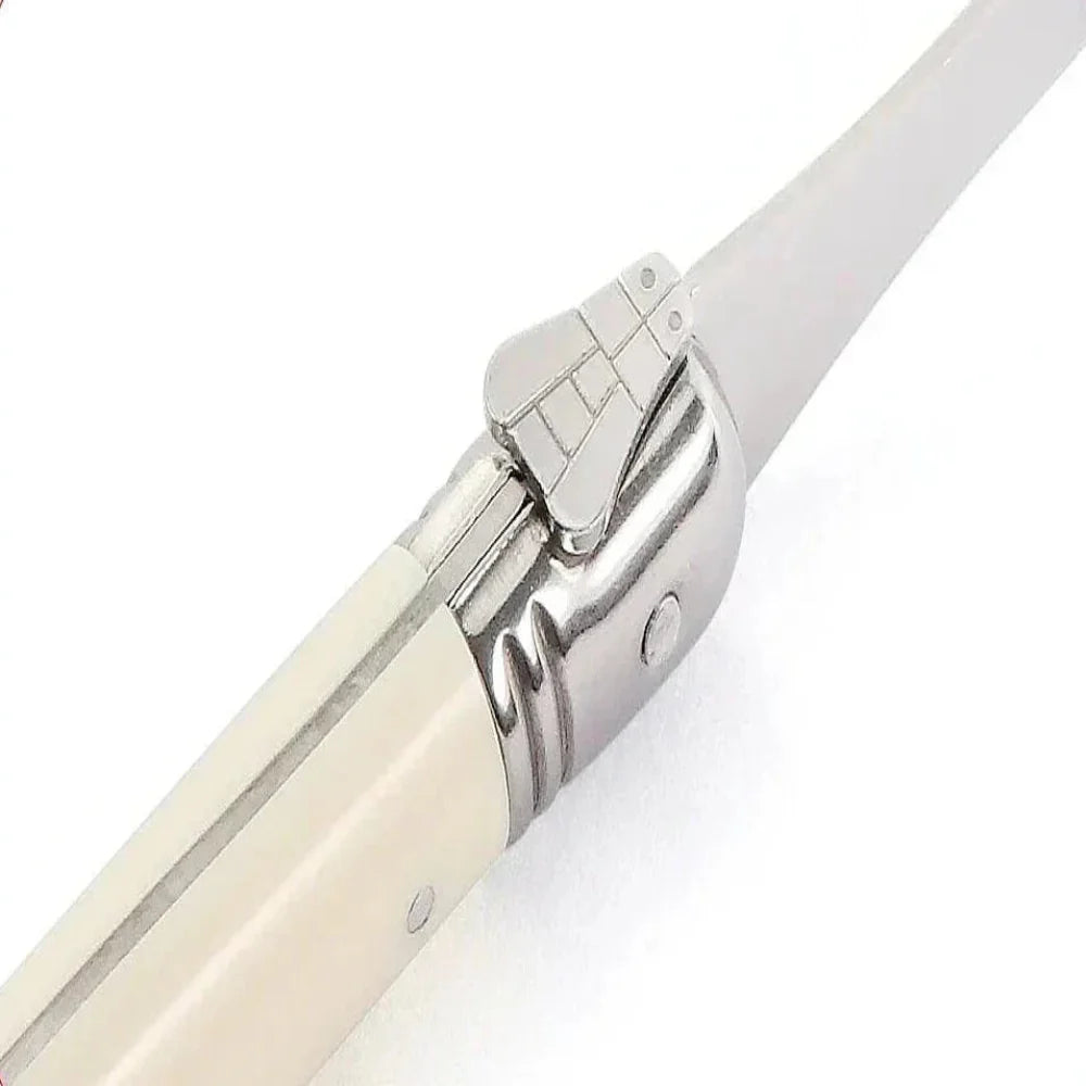Timeless Laguiole Cutlery Set with Ivory Handles – 304 Stainless Steel, Elegant Dining Experience 4