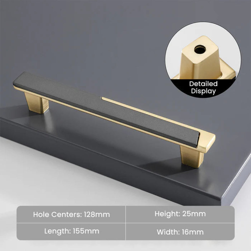 Modern Zinc Alloy Drawer Handle – Ergonomic Design for Cabinets and Drawers 8