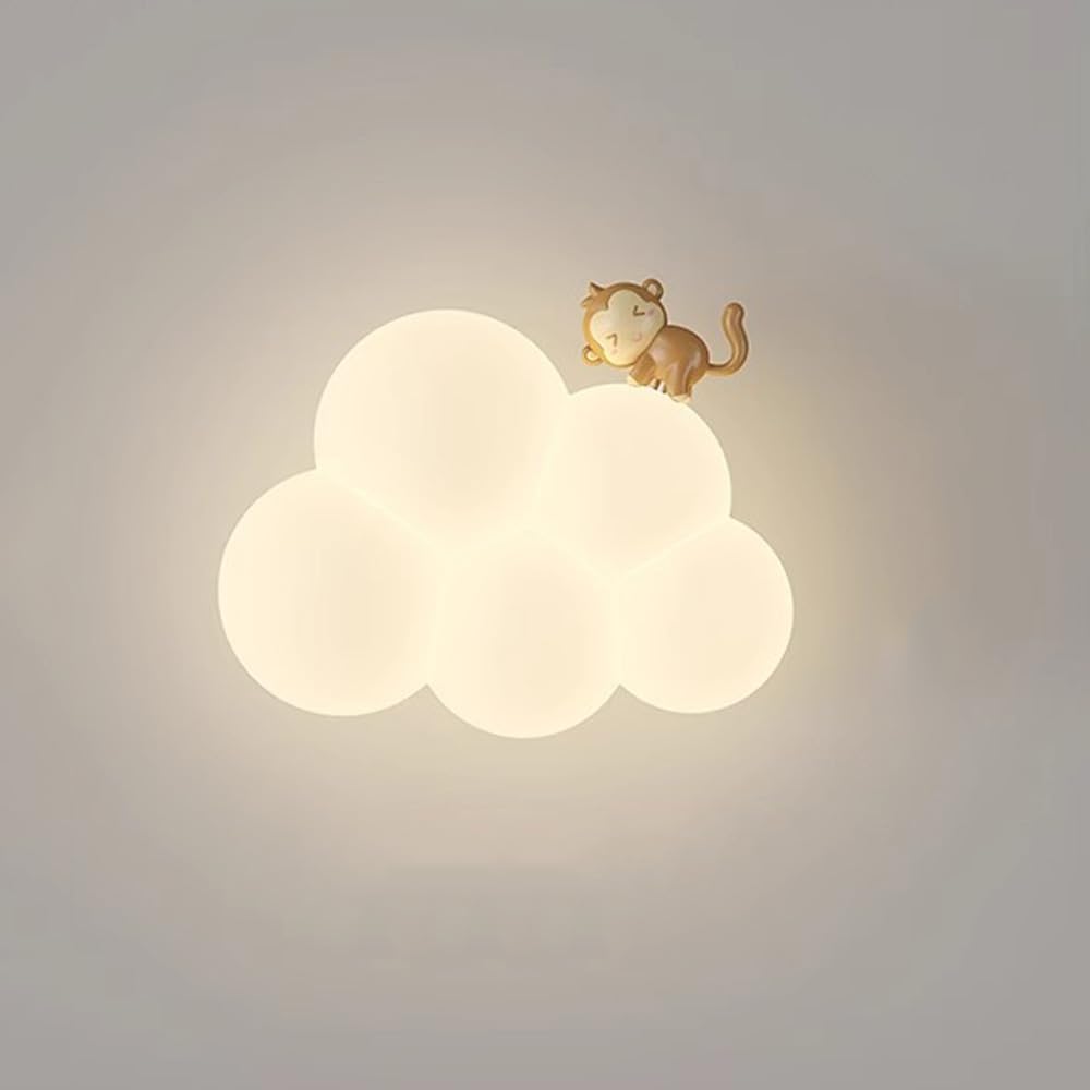 LED Cloud Wall Light for Kids Room – Soft Warm Lighting Night Light 3