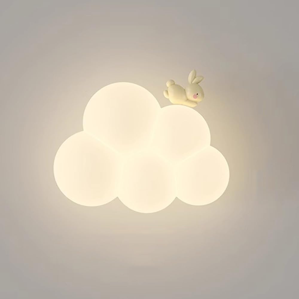 LED Cloud Wall Light for Kids Room – Soft Warm Lighting Night Light 7