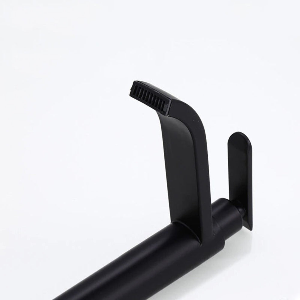Modern Matte Black Cold Water Faucet for Sink – Minimalist Design with Durable Stainless Steel Construction 10