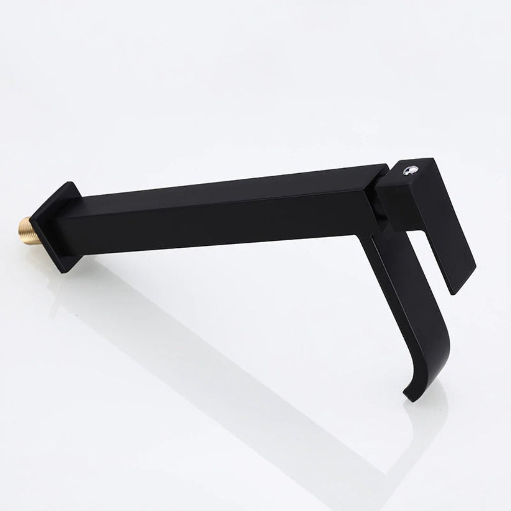 Modern Matte Black Cold Water Faucet for Sink – Minimalist Design with Durable Stainless Steel Construction 7